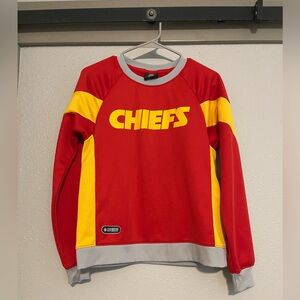 Women’s Red and Yellow Chiefs Sweatshirt size S